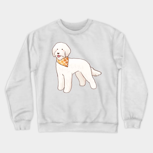 Golden Doodle drawing Crewneck Sweatshirt by Mayarart